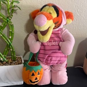 Vintage Halloween Tigger plush